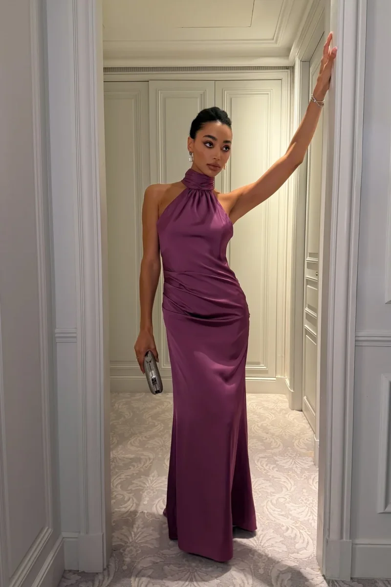 VESTIDO AURORA VIOLETA