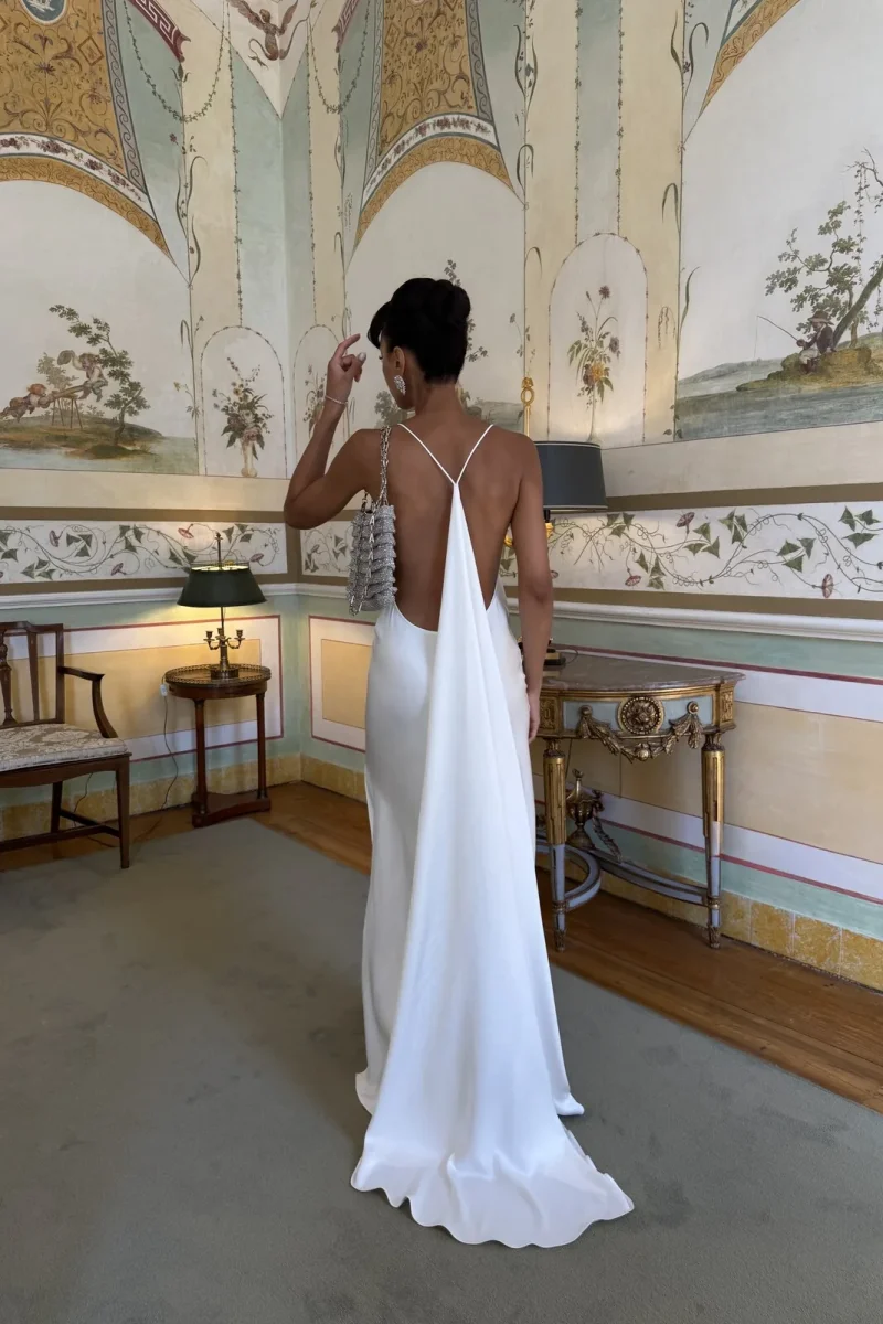 VESTIDO LONGO BRANCO - Image 7