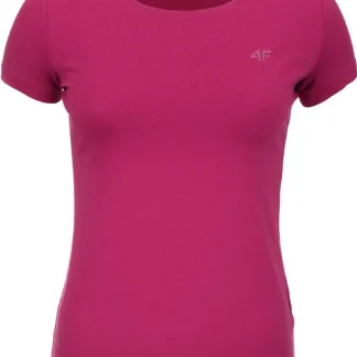 T-shirt Mulher Básica de Algodão 4F