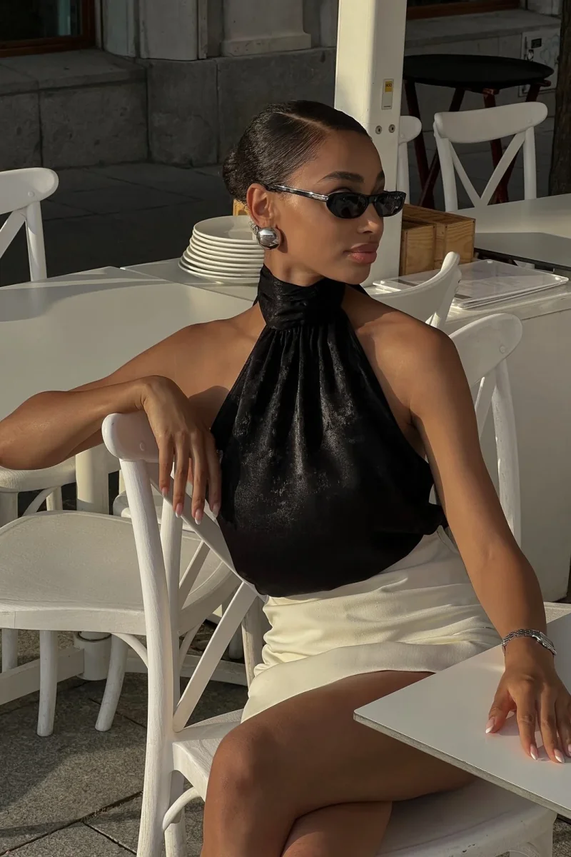 BLUSA PRETA MESCLADA - Image 5