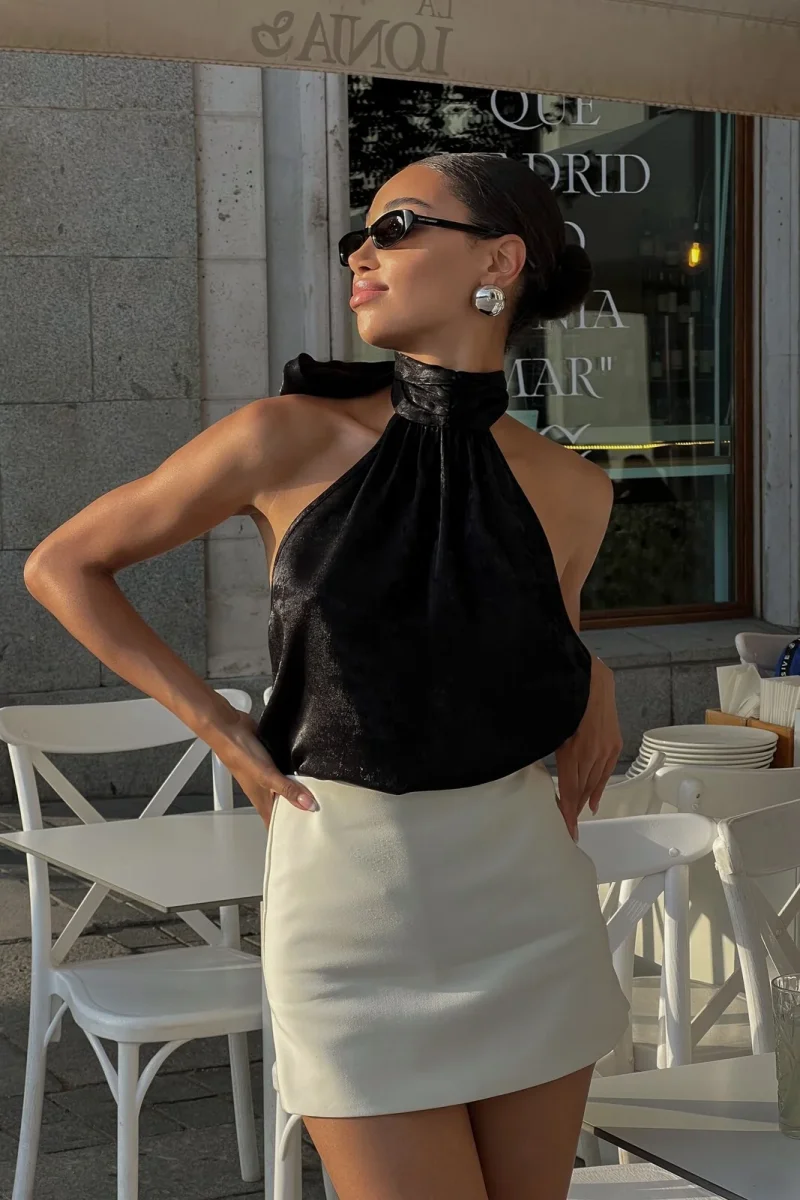 BLUSA PRETA MESCLADA - Image 2
