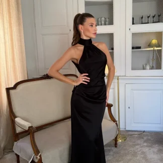VESTIDO AURORA PRETO