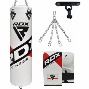 RDX F10 Saco de pancada com luvas e Gancho de Teto