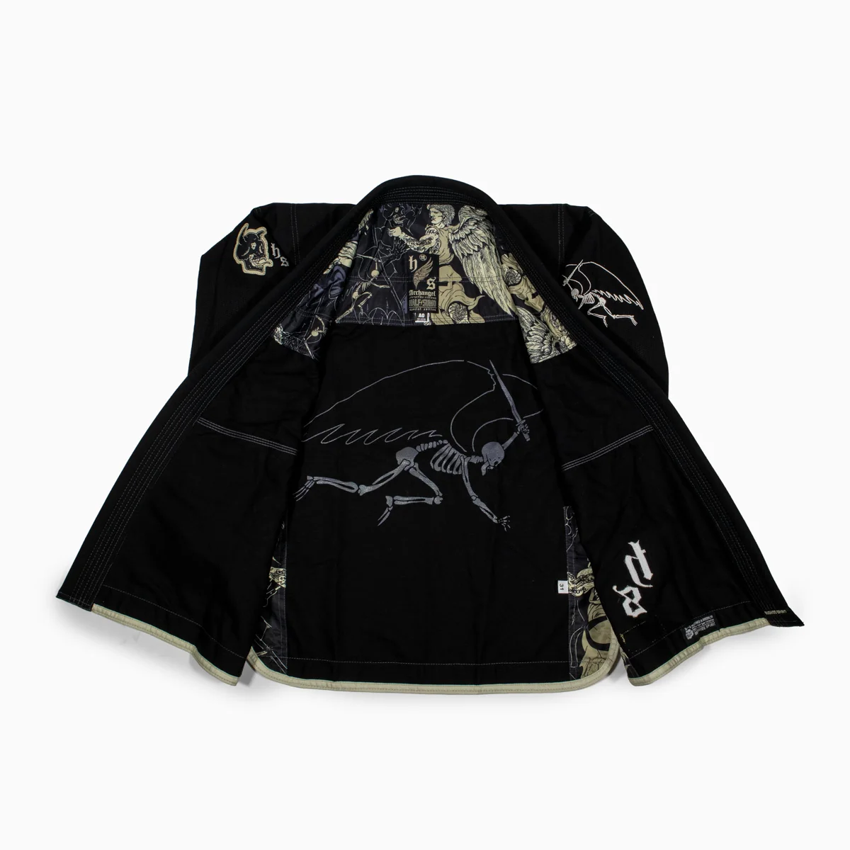 BJJ Gi Half Sumo Archangel Preto - Image 2