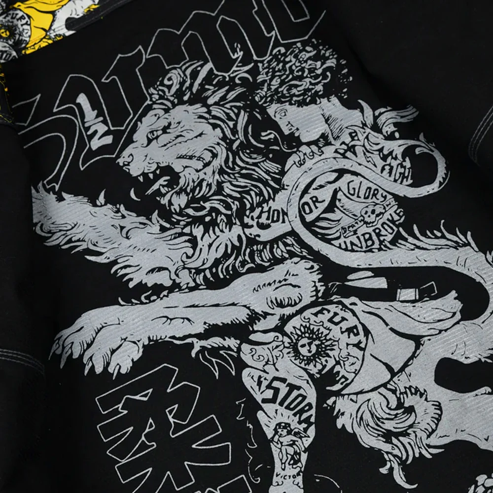 BJJ Gi Half Sumo Lion Preto - Image 6