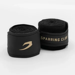 Ligaduras Boxraw Sparring Club 4,5 metros Preto