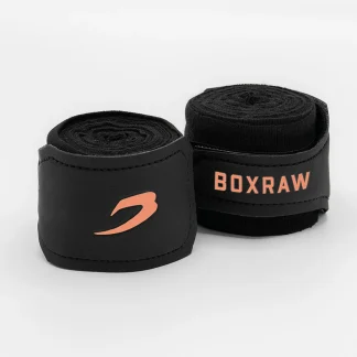 Ligaduras Boxraw We Don't Play Boxing 4,5 metros Preto