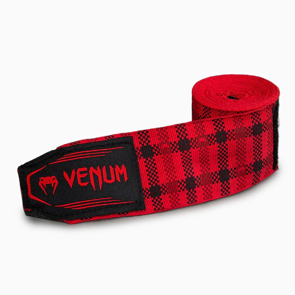Ligaduras Venum Tartan Vermelho - Image 4