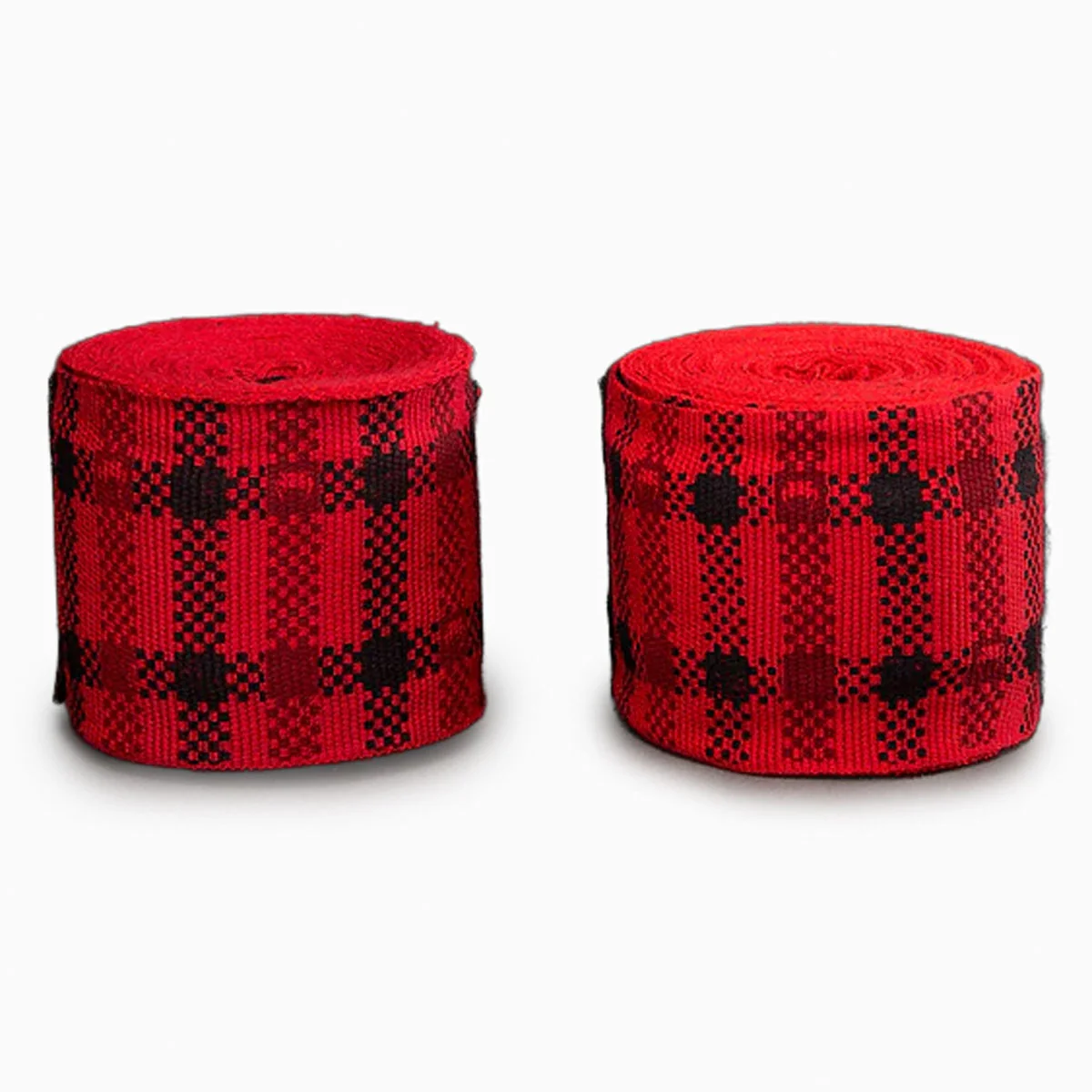 Ligaduras Venum Tartan Vermelho - Image 3
