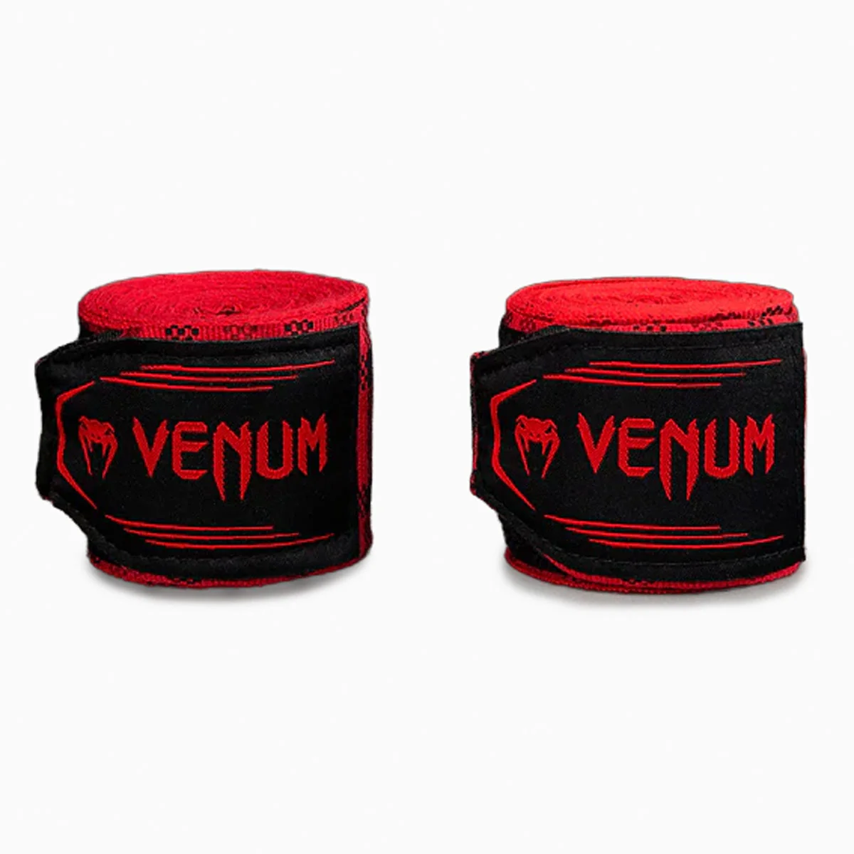 Ligaduras Venum Tartan Vermelho - Image 2