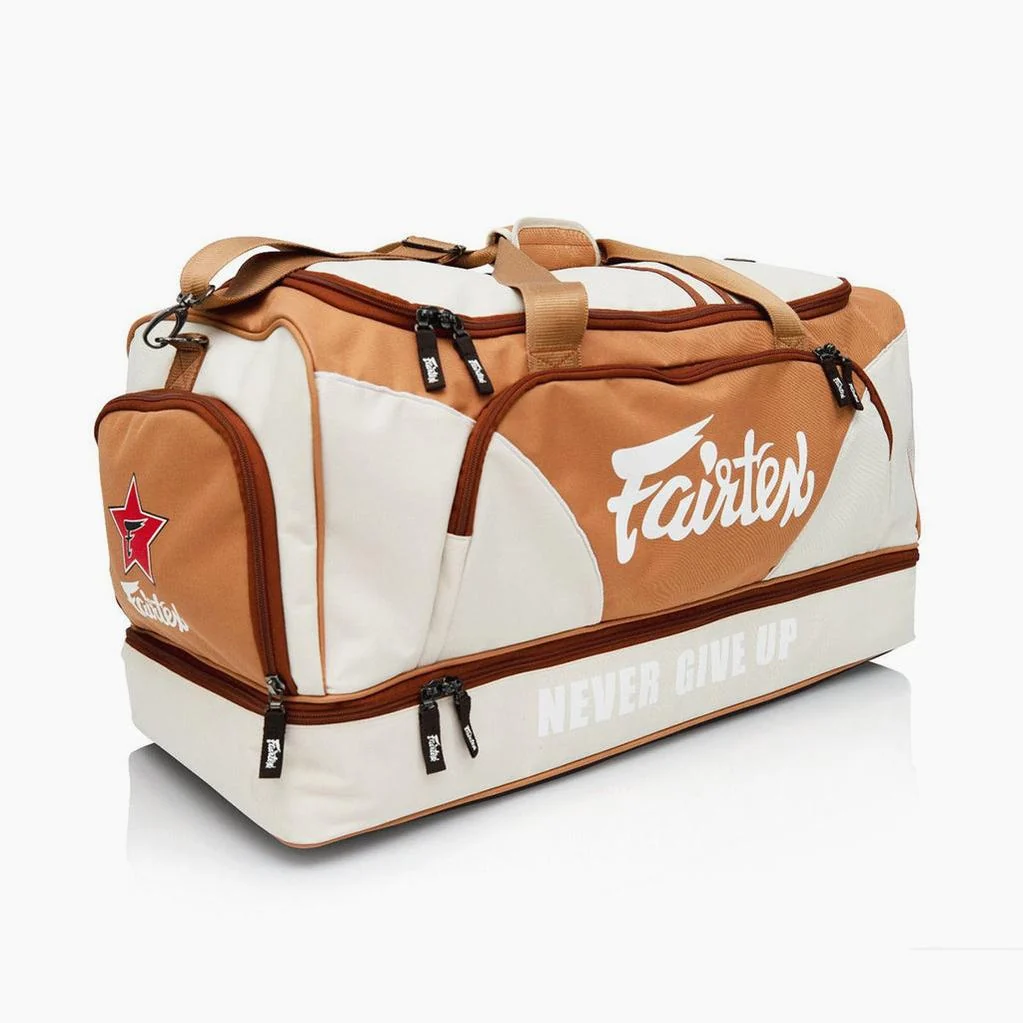 Bolsa de ginásio Fairtex BAG2 Khaki-laranja - Image 2