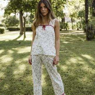 Pijama Plumeti Estampado