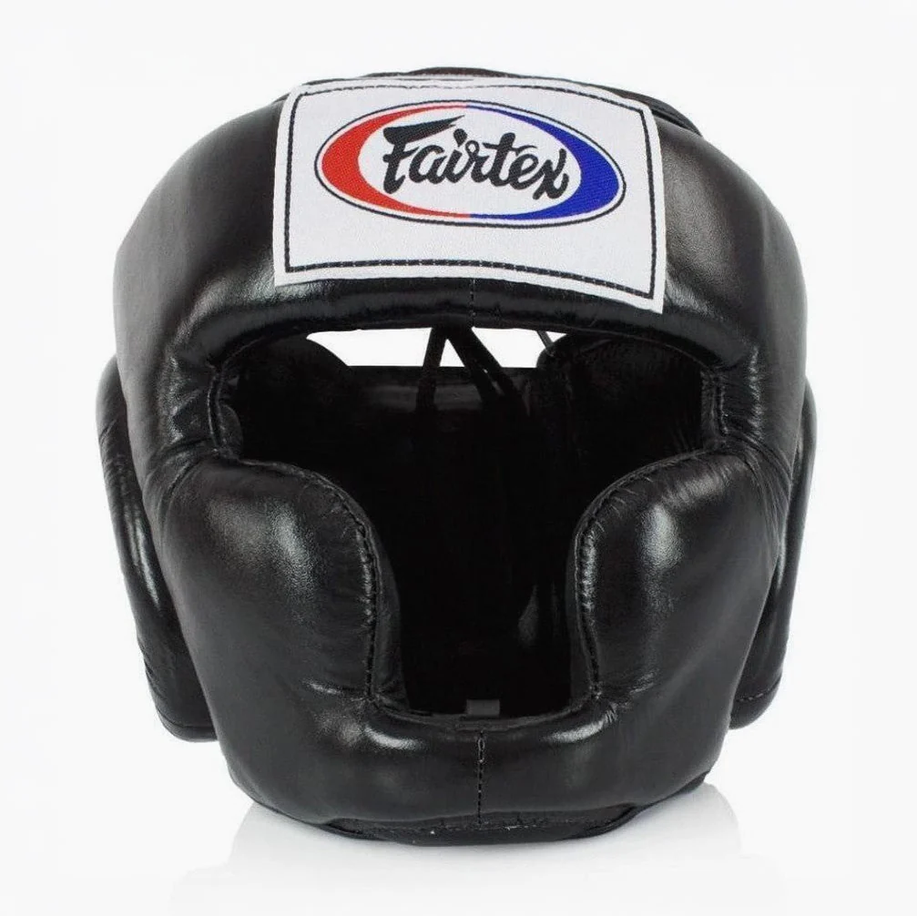 Capacete Fairtex Cobertura Total HG3 Preto