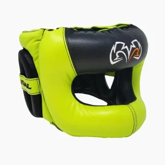 Capacete Rival Protetor Facial RHGFS3 verde preto