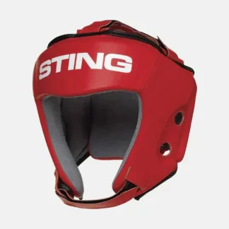 Capacete Sting Competition Aprovado World Boxing Vermelho