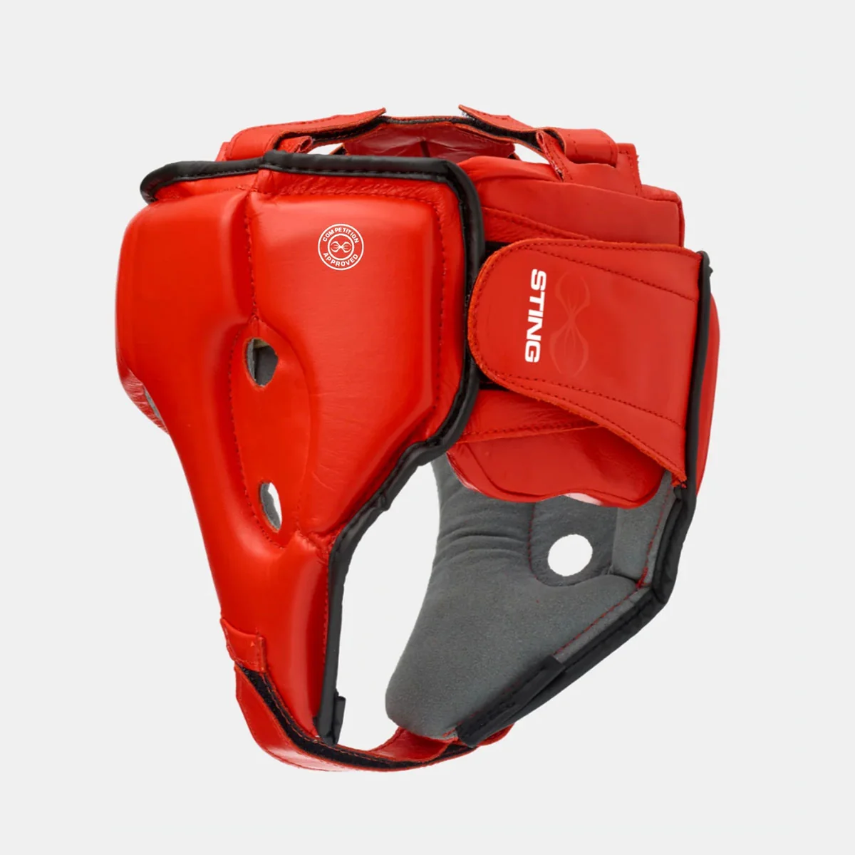 Capacete Sting Competition Aprovado World Boxing Vermelho - Image 3
