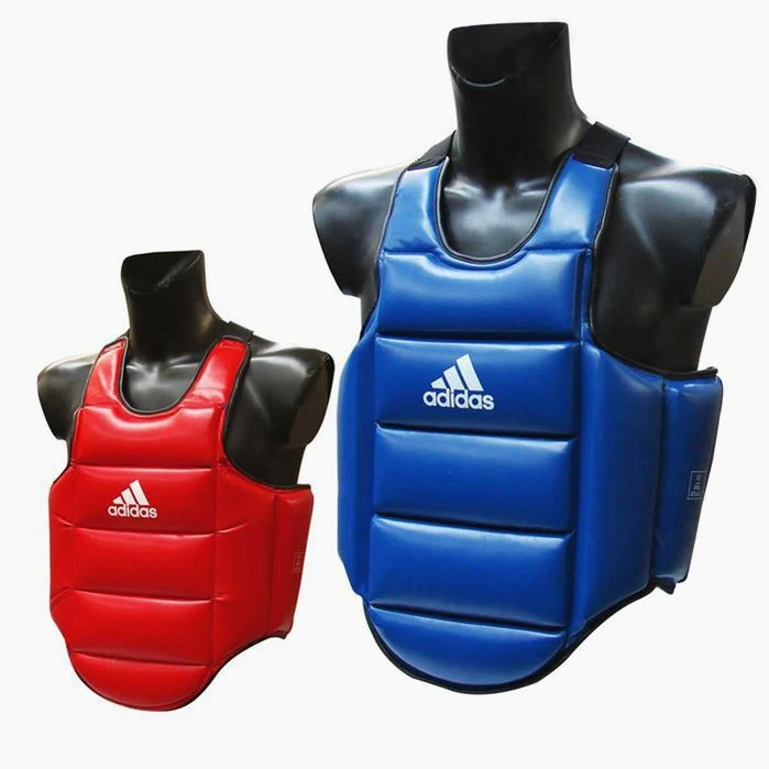 Colete reversível Adidas vermelho-azul - Image 2