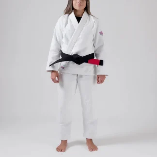 BJJ Gi Mulher Kingz Empowered Branco
