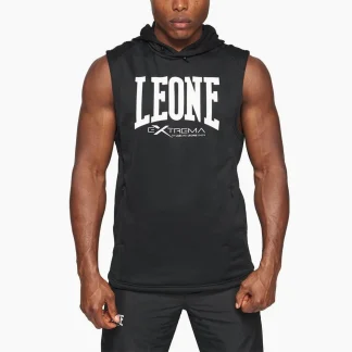 Colete Leone Extrema Logo com capuz ABX110