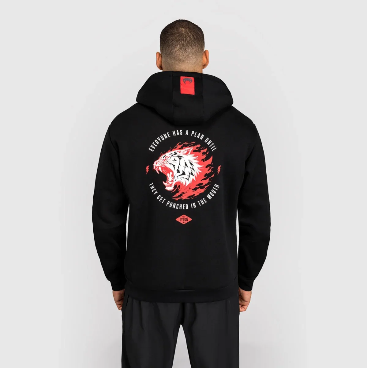 Sweatshirt Venum x Mike Tyson Tiger com capuz Preto