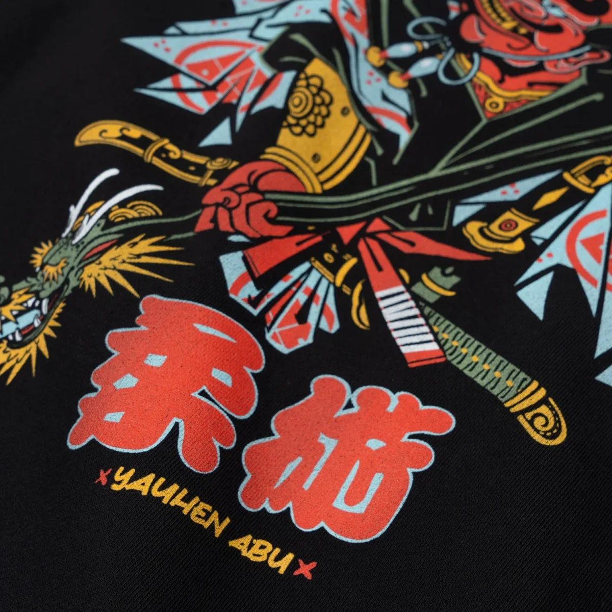 Camisola Manto Tengu com capuz - Image 5