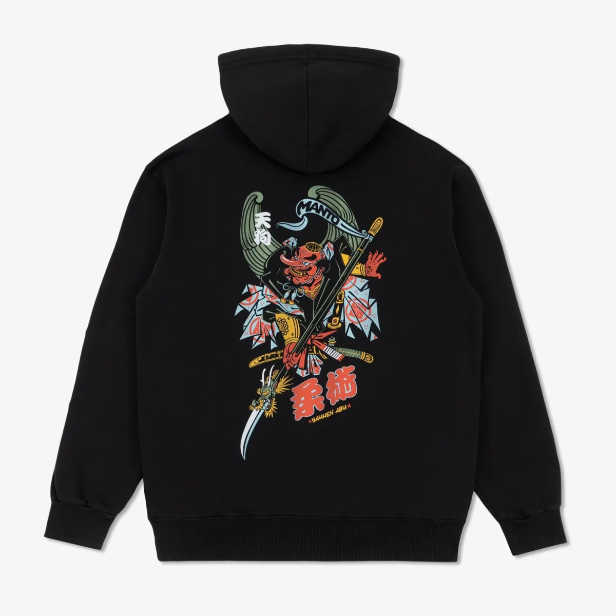 Camisola Manto Tengu com capuz