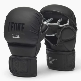 Luvas MMA Leone Black Edition GP121 7 oz