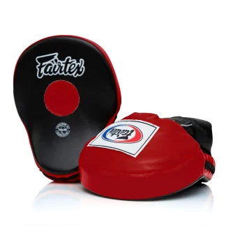 Plastrons Fairtex Ultimate Contoured FMV9 Preto-vermelho
