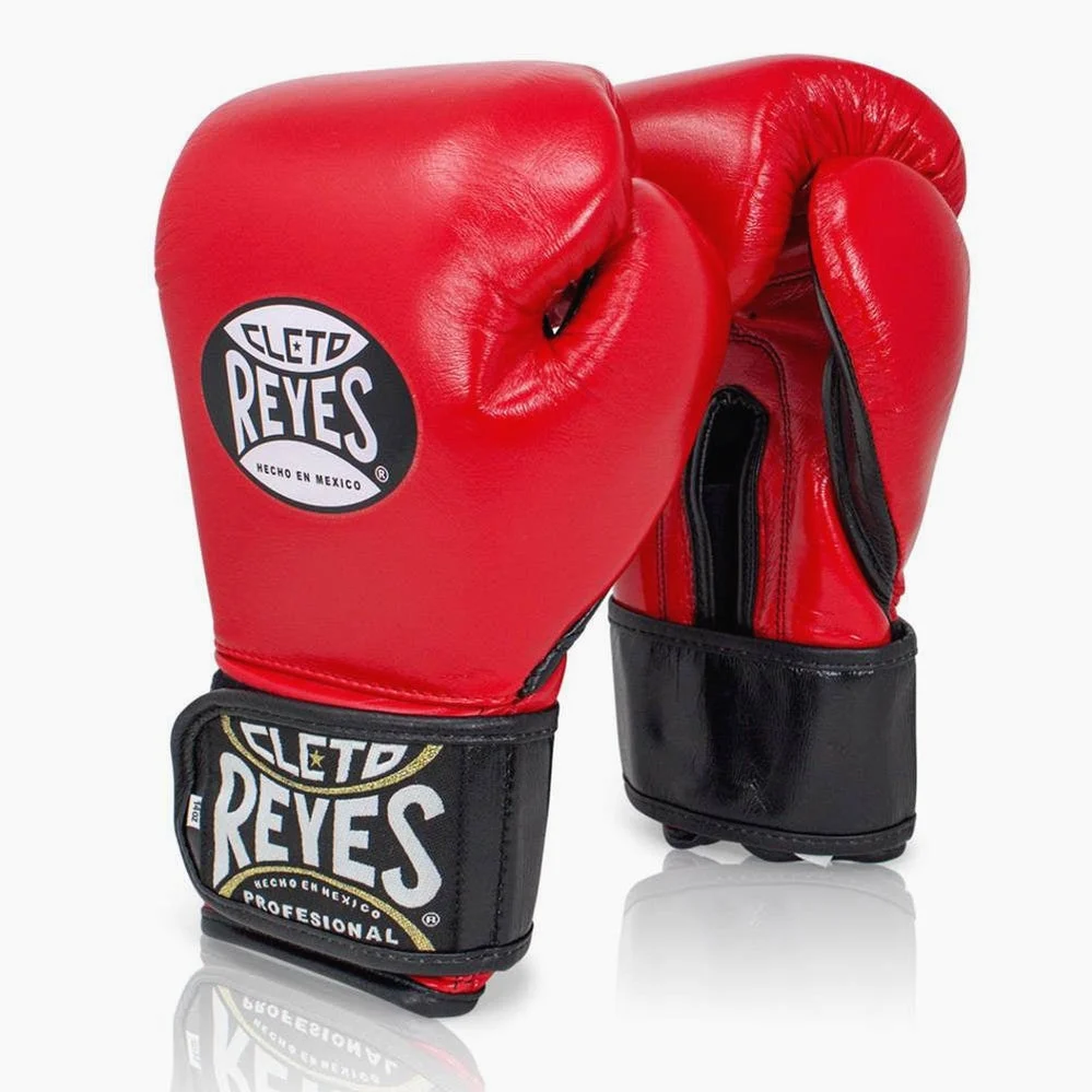 Luvas de Boxe Cleto Reyes Extra almofada CE8 Vermelho-preto