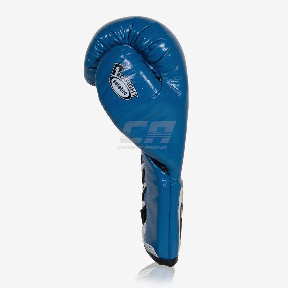 Luvas de Boxe Cleto Reyes Safetec CB4 Azul-preto com atacadores - Image 4