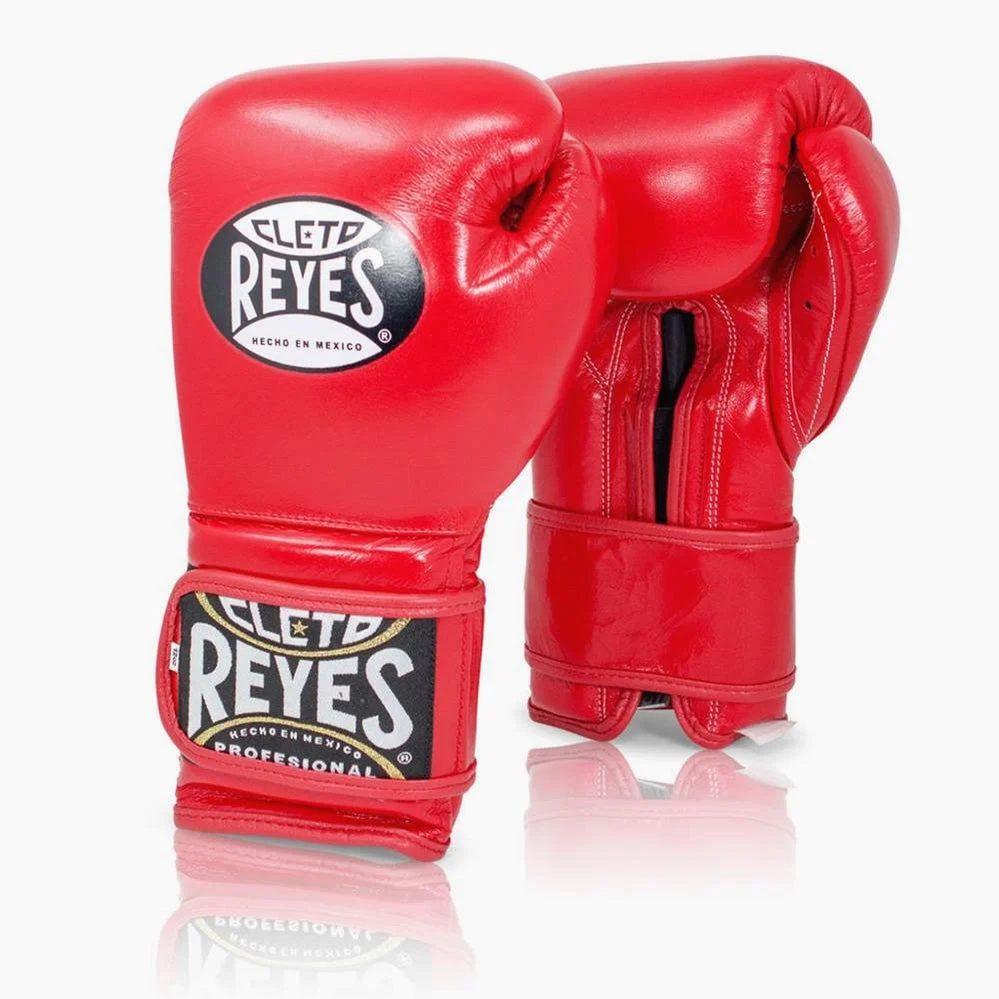 Luvas de Boxe Cleto Reyes Sparring CE6 Vermelho