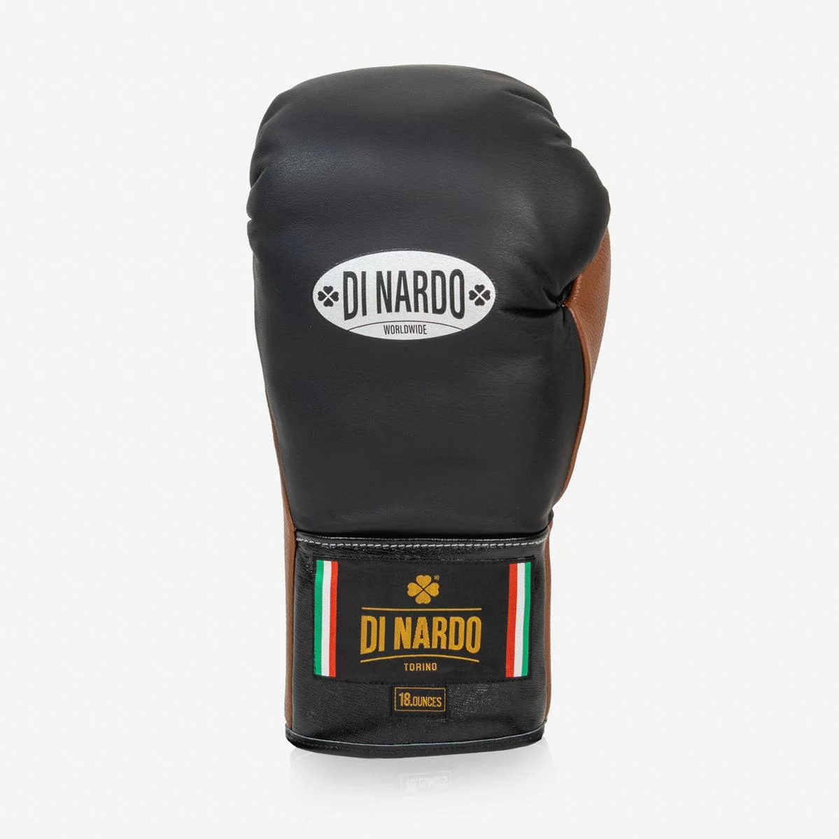 Luvas de Boxe Di Nardo com Atacadores 18 Oz Preto-castanho - Image 5