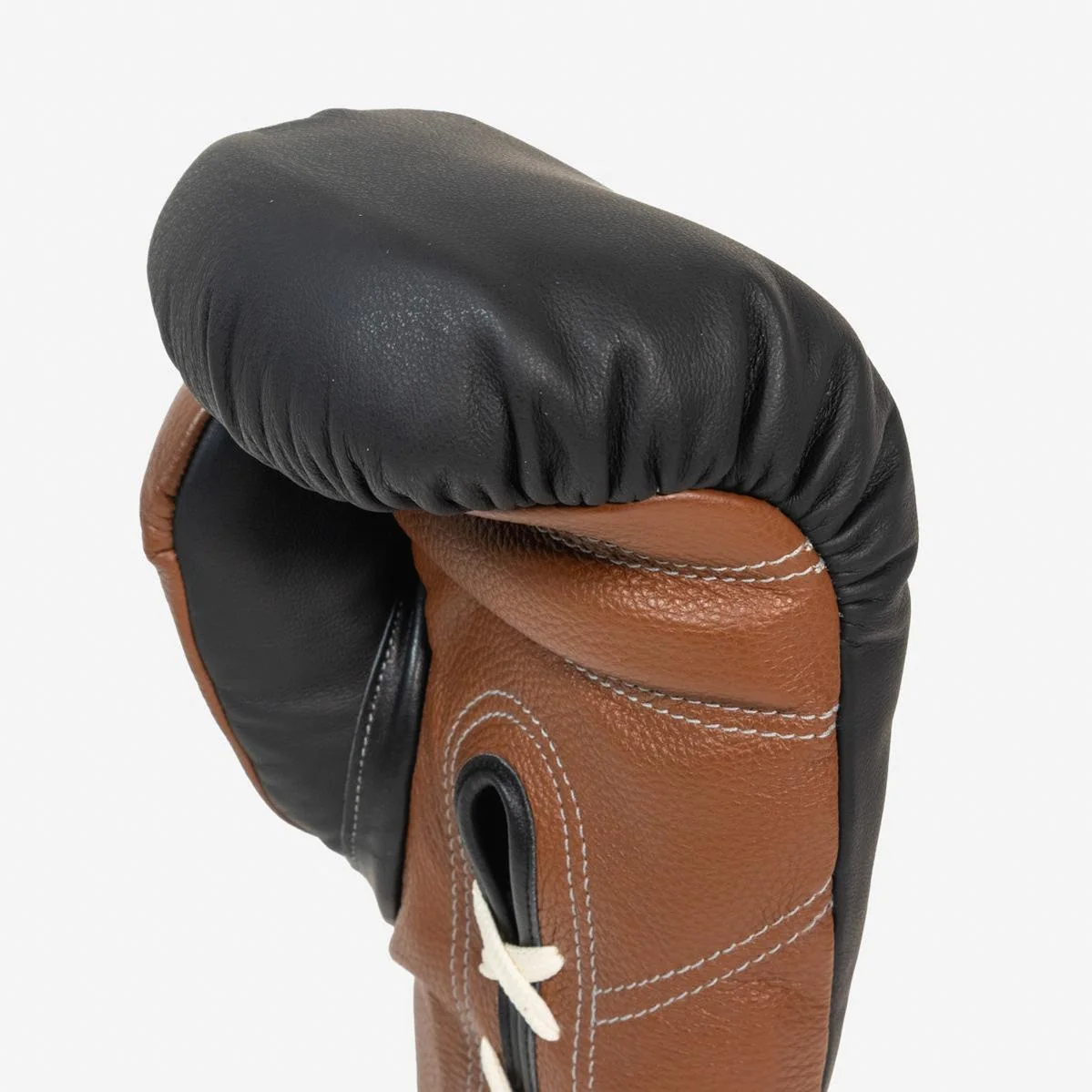 Luvas de Boxe Di Nardo com Atacadores 18 Oz Preto-castanho - Image 9