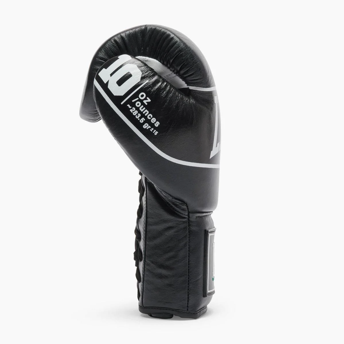 Luvas de Boxe Leone Shock Pro com atacadores GN057L Preto - Image 4