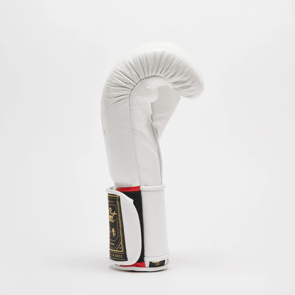 Luvas de Boxe Leone Desporto Orlando Tricolore com velcro Branco - Image 7