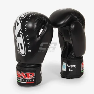 Luvas de Boxe Raptor SAP WAKO Preto-preto