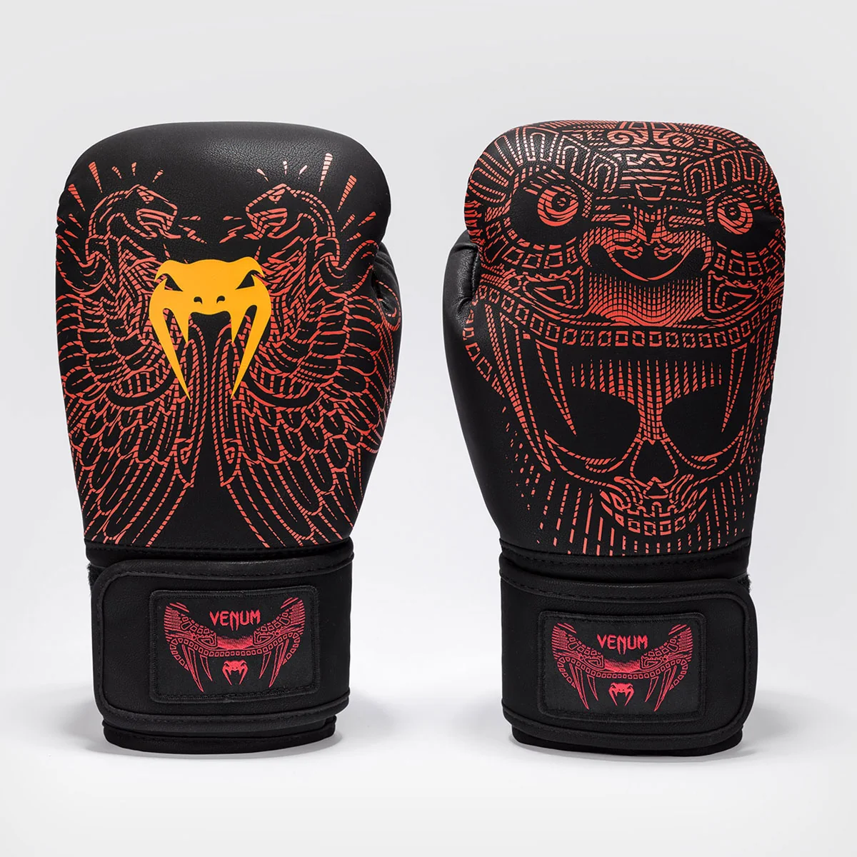 Luvas de Boxe Venum Quetzal Fury Preto-vermelho - Image 3