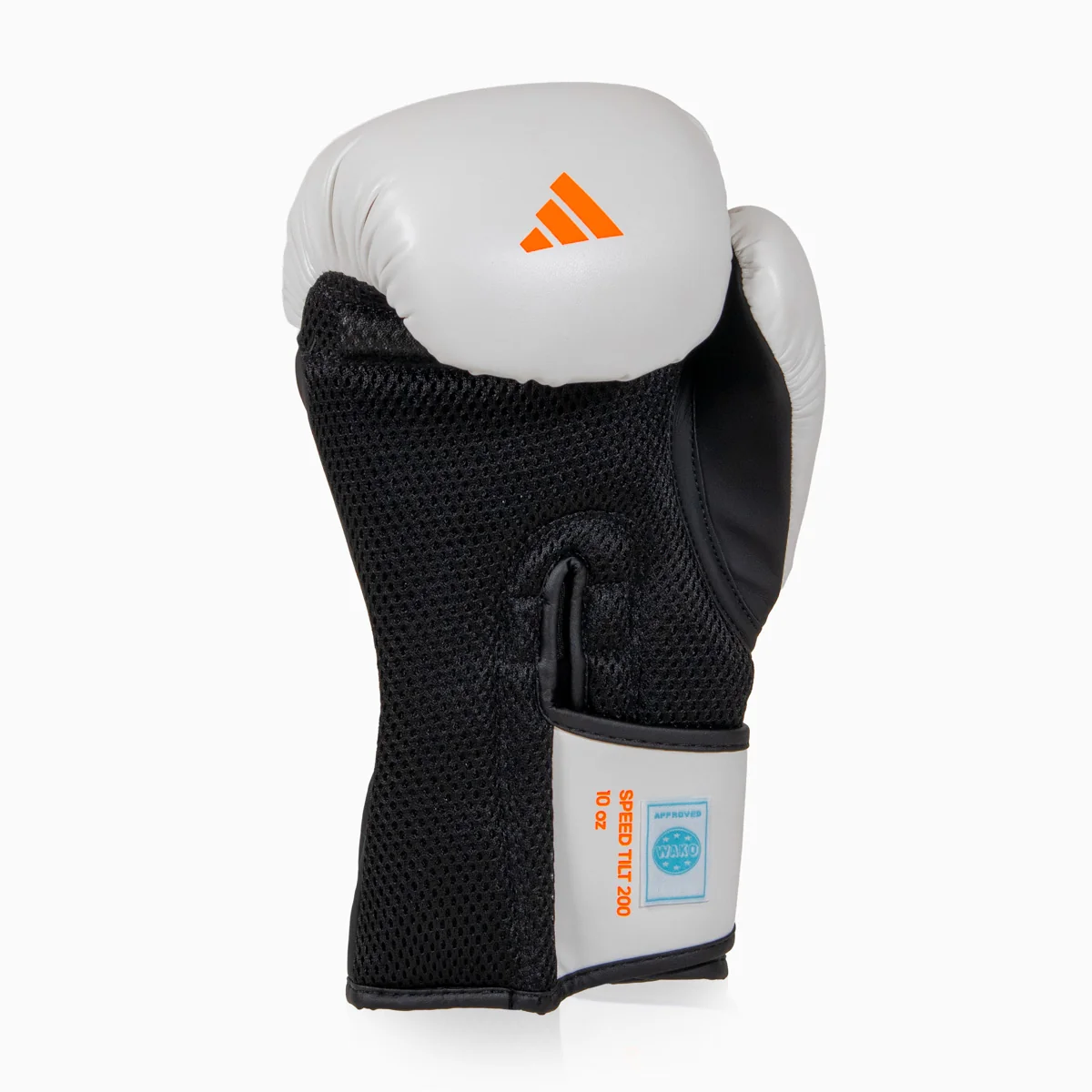 Luvas de Boxe Adidas Speed Tilt 200 WAKO 10 Oz Branco-preto-vermelho - Image 4