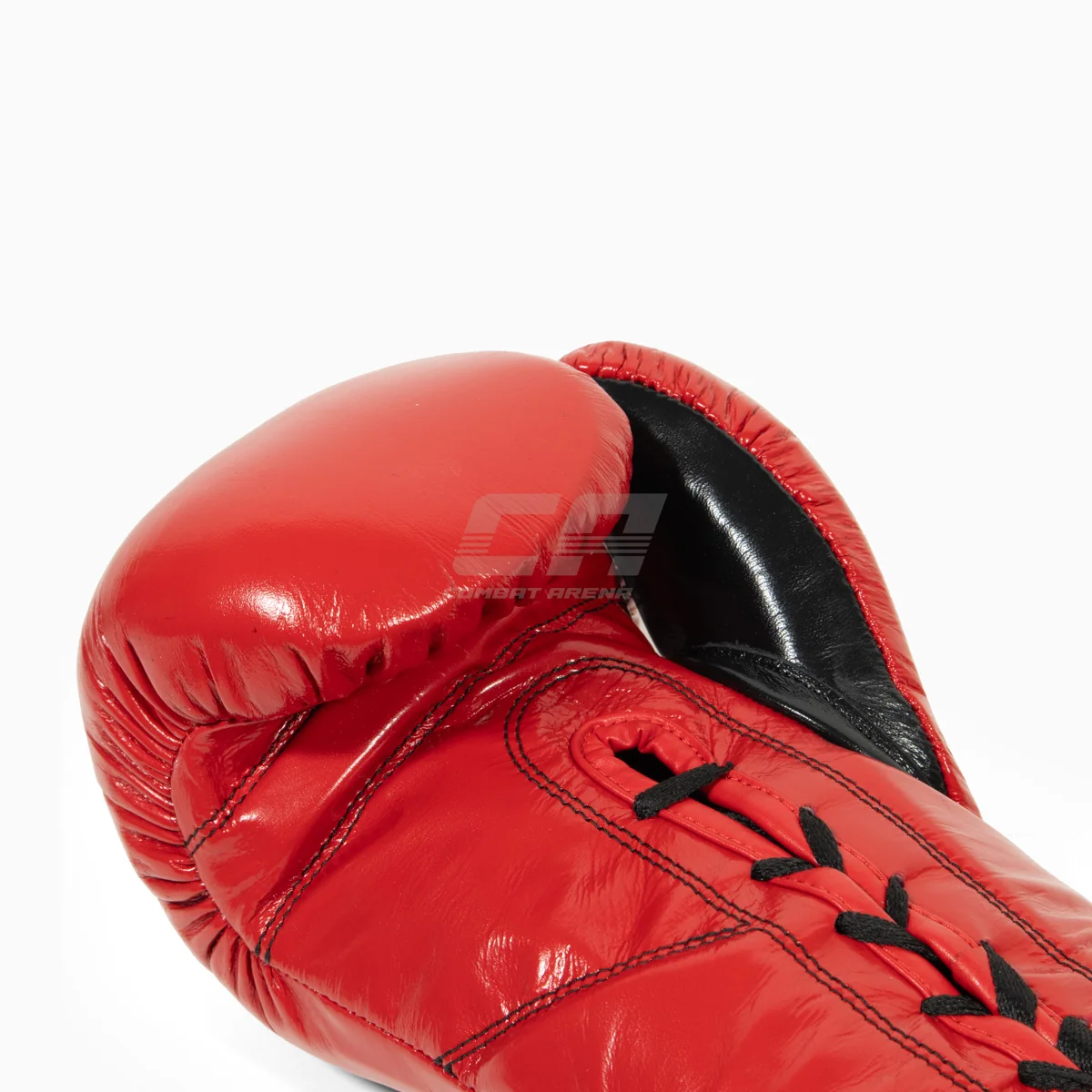 Luvas de Boxe Cleto Reyes Professional CB2 Vermelho-Preto com atacadores - Image 8
