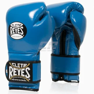 Luvas de Boxe Cleto Reyes Sparring CE6 Azul-Preto