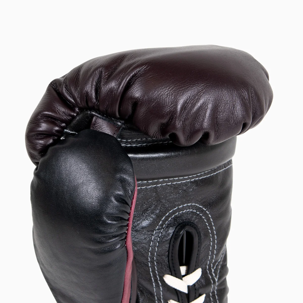 Luvas de Boxe Di Nardo com atacadores Borgonha Preto - Image 8