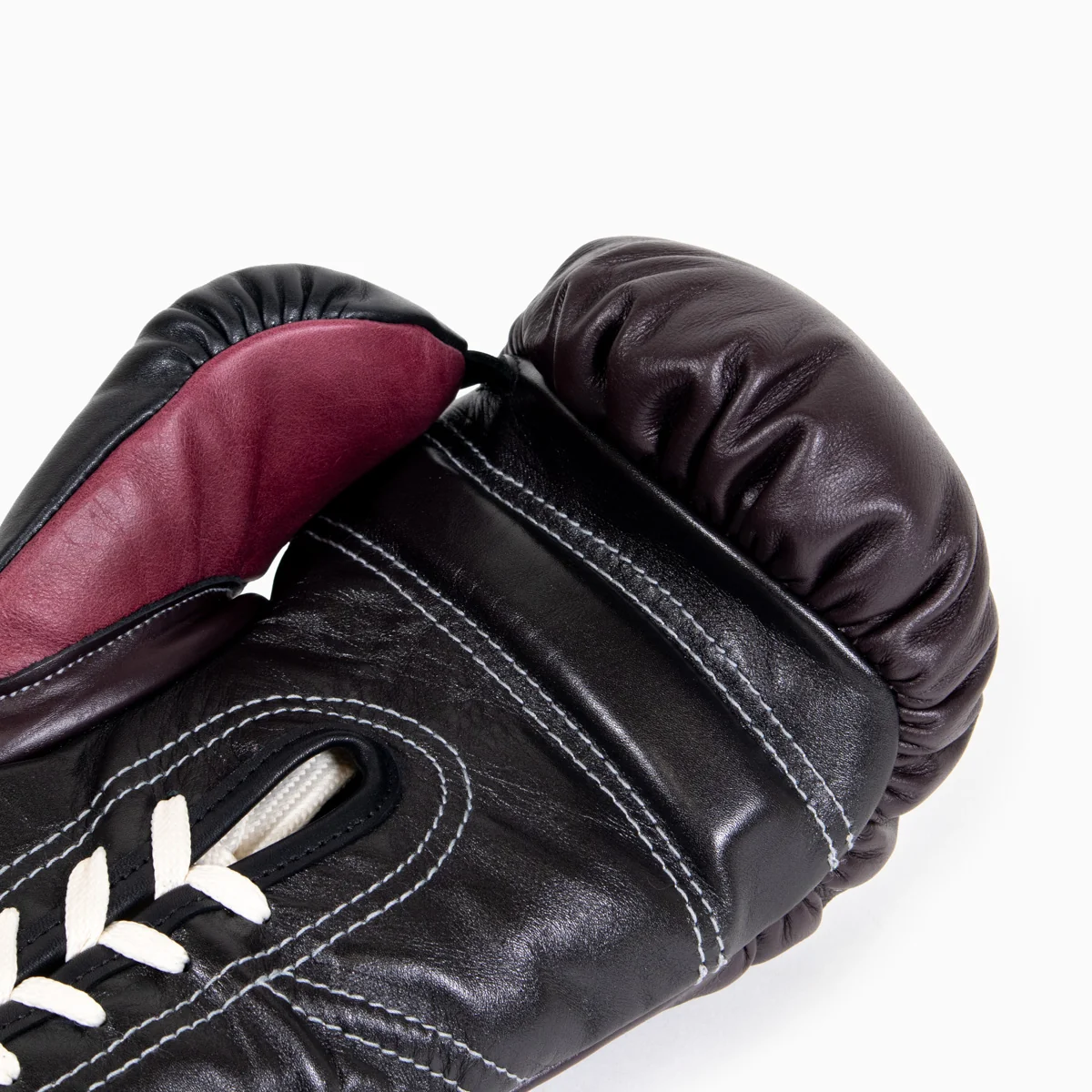Luvas de Boxe Di Nardo com atacadores Borgonha Preto - Image 9