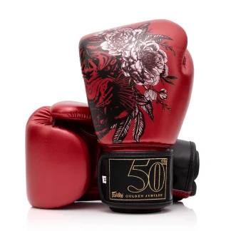 Luvas de Muay Thai Fairtex Golden Jubilee