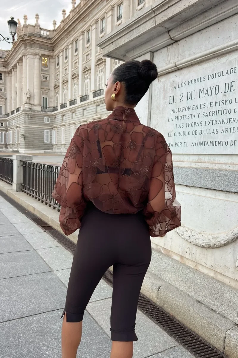 CALÇA CAPRI CASTANHA - Image 3