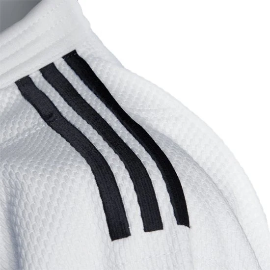Fato judo branco Adidas J730 Champion III IJF Slimfit - Image 4