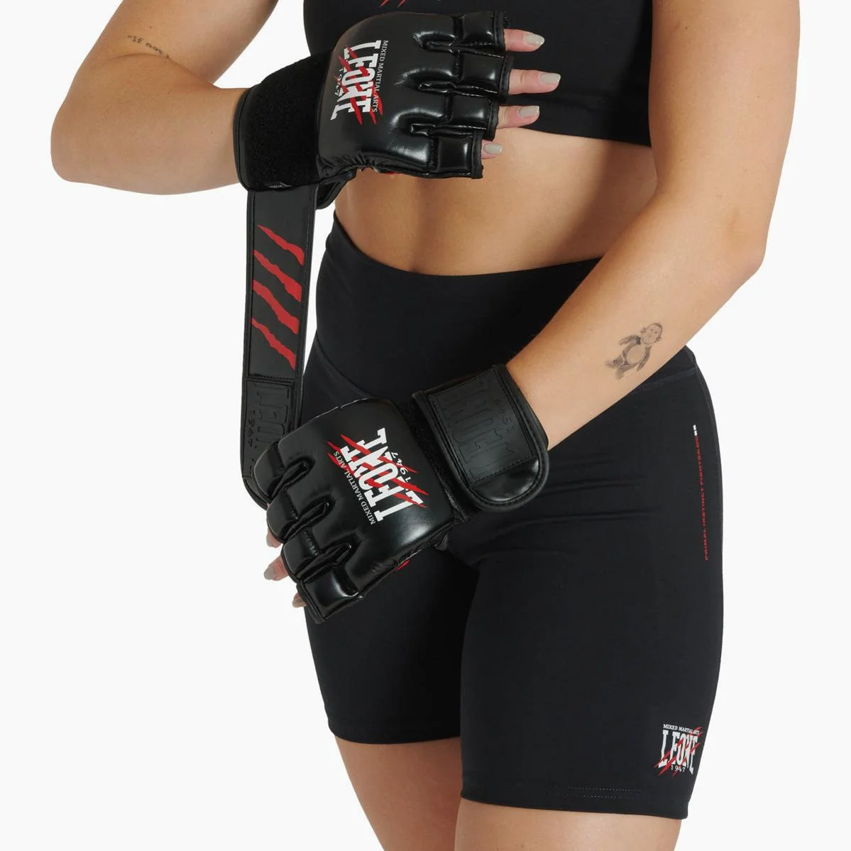 Leggings curtos Mulher Leone Primal Instinct AB939 Preto - Image 5