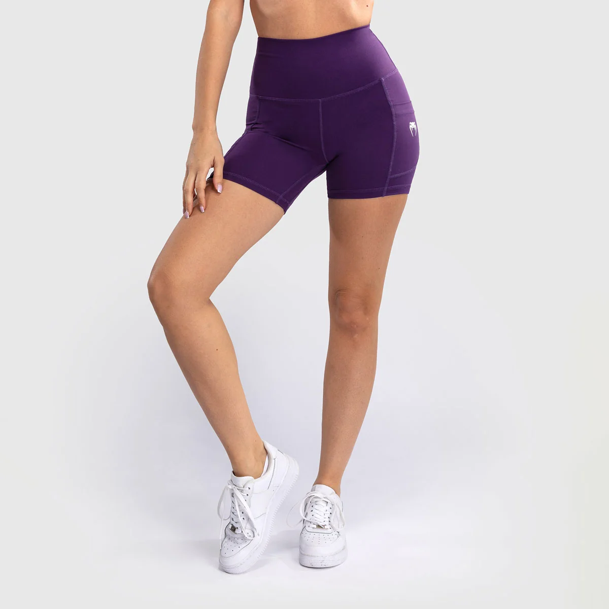 Leggings curtos Mulher Venum Essential Roxo - Image 2