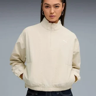 Sweatshirts Meio Fecho Mulher Puma Relaxed