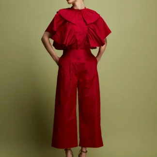 Pantalón Pastora Carmín