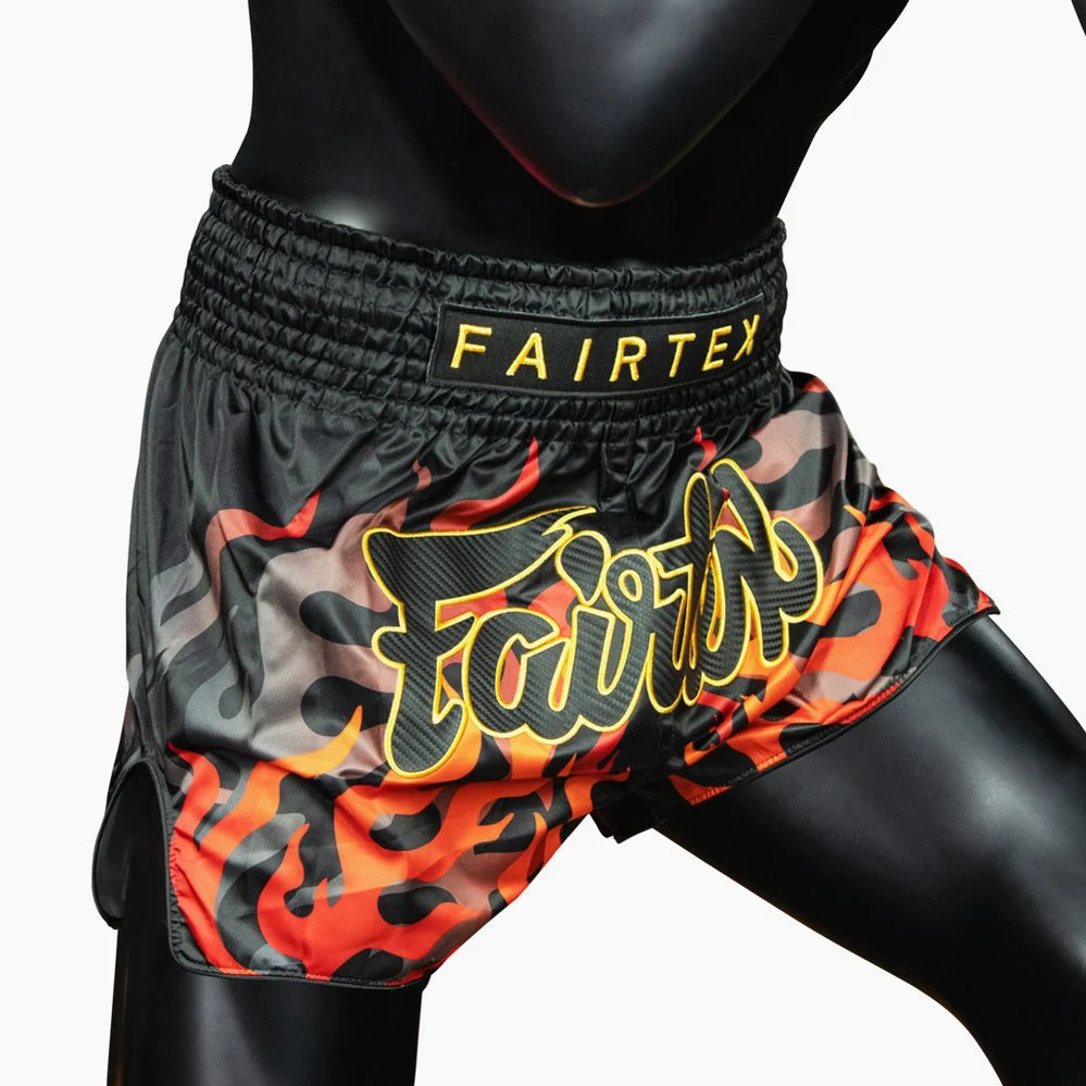 Calções de Kickboxing-Thai Fairtex BS1921 Vulcão - Image 5